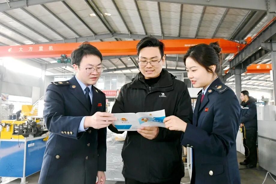 Tax subsidies help enterprises kick off the new year with "the first leg" of their journey.